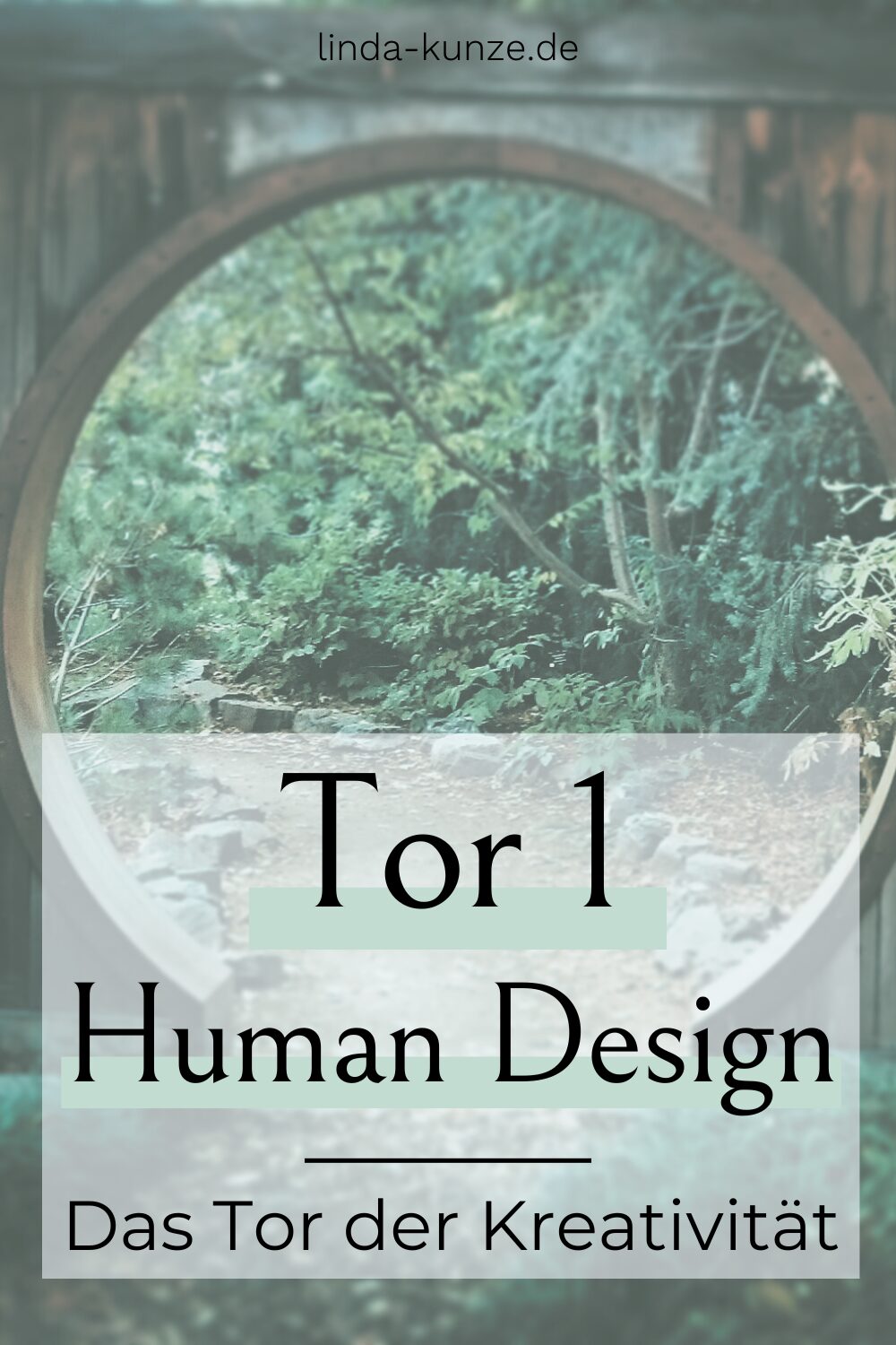 Pinterest-Pin für den Blogartikel Human Design Tor 34